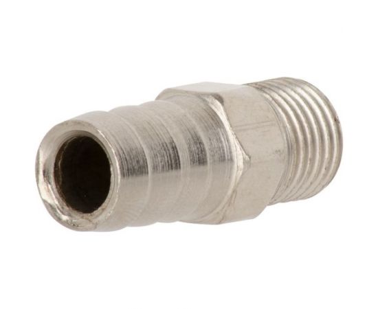 Переходник (наружная резьба 1/4" - елочка 10 мм) для шланга INTERTOOL PT-1845 