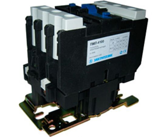 Электромагнитный пускатель Электротехник ПМЛ-4100 УХЛ4 Б, 380В/50Гц, 1р и 1з, 63А, нереверсивный, без реле, IP00 ET511494 