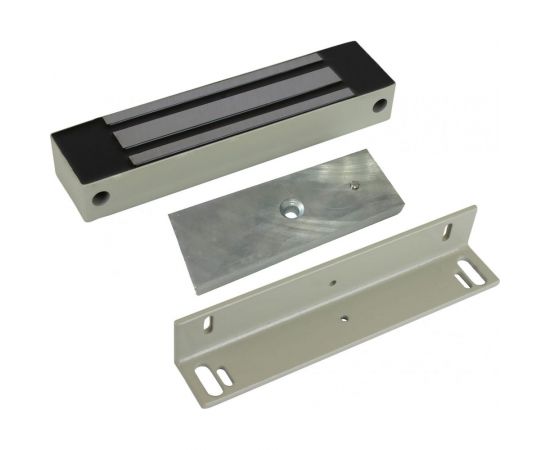 Электромагнитный замок ACCORDTEC ML-350Nс уголком (серый) АС5037833 