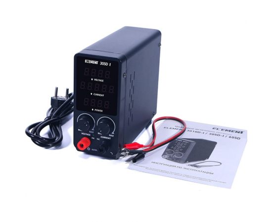 Лабораторный импульсный блок питания ELEMENT 305D-I (30V 5A) 17661 