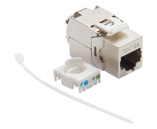 Розеточный модуль DATAREX keystone кат 5e ftp 1xrj45 t568a/b без инструмента белый DR-5112 – изображение 2