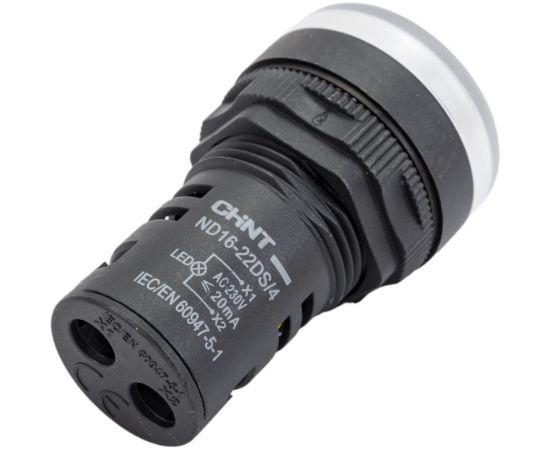 Индикатор CHINT ND16-22DS/4 бел. AC 230В (R) 593085 – изображение 2