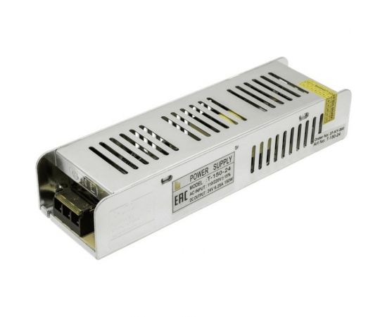 Компактный узкий блок питания SWG 150W, 24V, T-150-24 00-00000301 – изображение 2