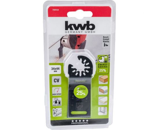 Пильное полотно для работы по дереву ENERGY SAVING (34 мм) KWB 709154 – изображение 2