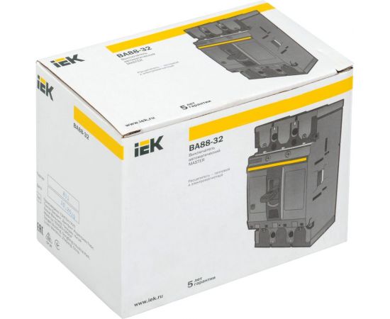 Автоматический выключатель IEK ВА88-32 3Р 125А 25кА MASTER SVA10-3-0125-02 – изображение 2