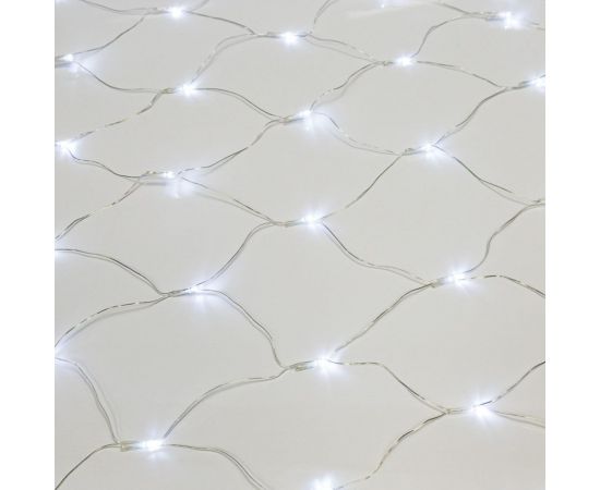 Гирлянда Neon-Night сеть 1,5x1,5 м, прозрачный пвх, 96 led белый 215-105 – изображение 2