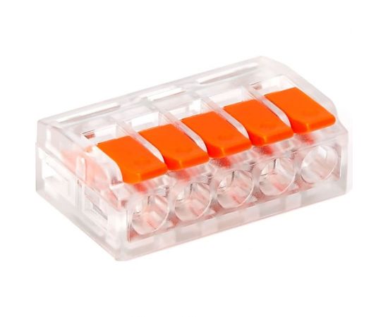 Пятипроводная клемма Gigant 6 шт/уп GCT-221-415-6 – изображение 2