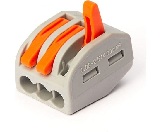 Трехпроводная клемма Gigant 20 шт/уп GCT-222-413-20 – изображение 2