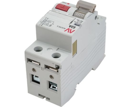 Устройство защитного отключения EKF DV 2P 63А/ 30мА AC AVERES SQrccb-2-63-30-ac-av – изображение 3