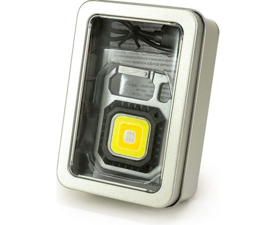 Фонарь-мультитул ЯРКИЙ ЛУЧ KM-130 Муравей COB-брелок max670лм +red, акк.400mAh 4606400106685 – изображение 3