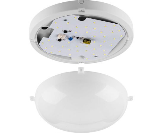 Светодиодный светильник Wolta ЖКХ 18Вт, 6500К холодный свет, IP65, круг ДПП01-18-001-6К – изображение 3