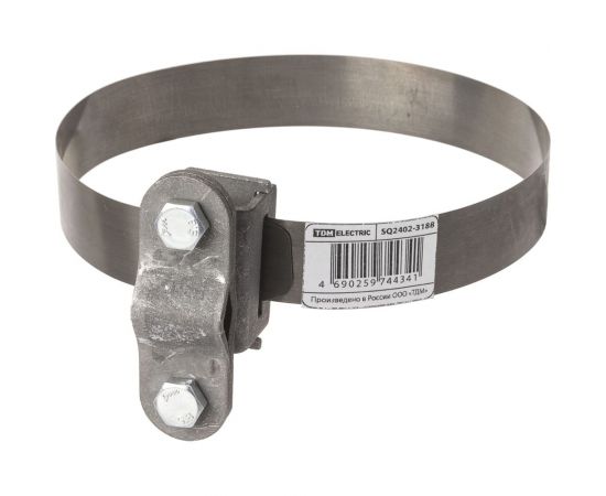 Держатель хомут TDM O10-250 мм, нержавеющая сталь SQ2402-3188 – изображение 3