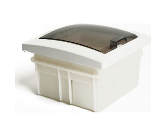 Встраиваемый бокс STEKKER EBX50-2/04-20 4 модуля, пластик, серия Standart 49632 – изображение 4