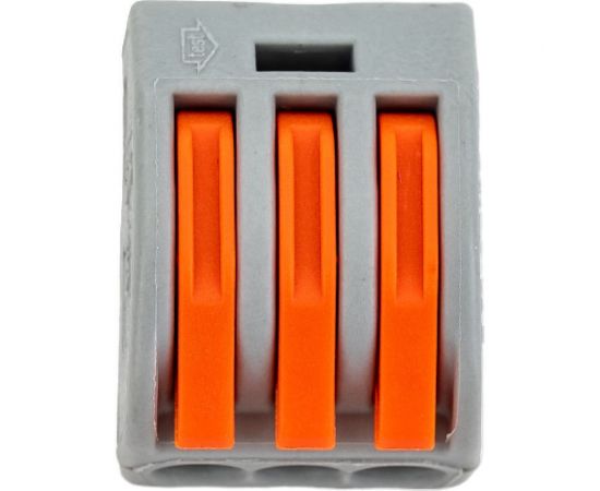 Трехпроводная клемма Gigant 20 шт/уп GCT-222-413-20 – изображение 5