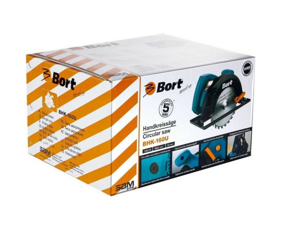 Циркулярная пила BORT BHK-160U 93727215 – изображение 5