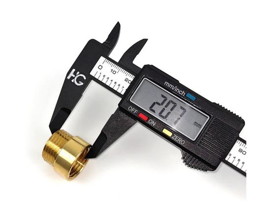 Гайка удлинительная HG S12 НР/ВР 1/2x10 мм, 2 шт 1649816 – изображение 5