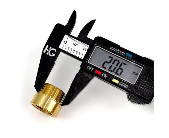 Гайка удлинительная HG S12 НР/ВР 1/2x10 мм, 2 шт 1649816 – изображение 7