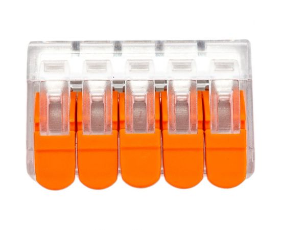 Пятипроводная клемма Gigant 6 шт/уп GCT-221-415-6 – изображение 7