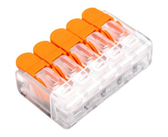 Пятипроводная клемма Gigant 6 шт/уп GCT-221-415-6 – изображение 9