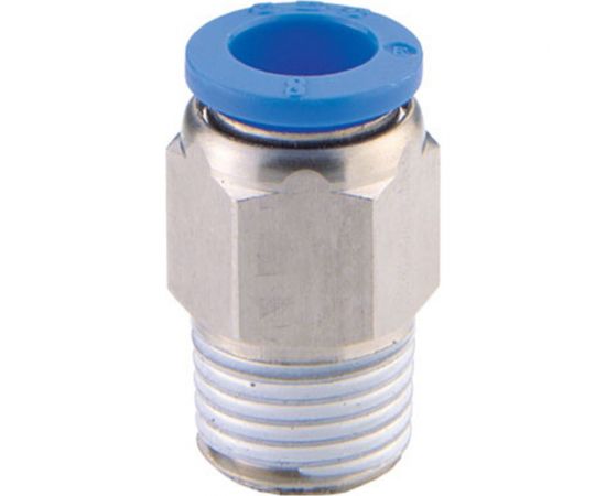 Фитинг 8 мм с наружной металлической резьбой R1/2" CDC Pneumatics PC 0804 