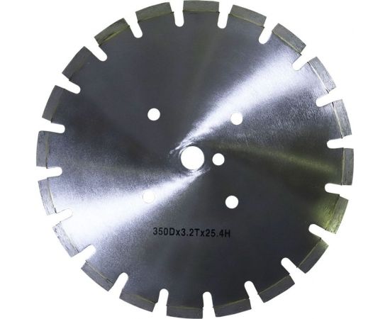 Диск алмазный по асфальту ECB-350A (350х25.4 мм) для швонарезчика FTL 7982 