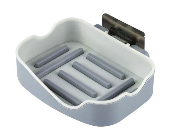 Подвесная мыльница Рыжий кот 13x10,5x3 см (полипропилен) 104259 