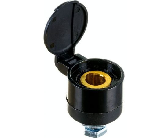 Панельная розетка 10-25, защитная крышка энаргит П10-25-1-ЗКБП 