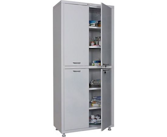 Медицинский шкаф ПРАКТИК МД 2 1780-SS S26199205001 