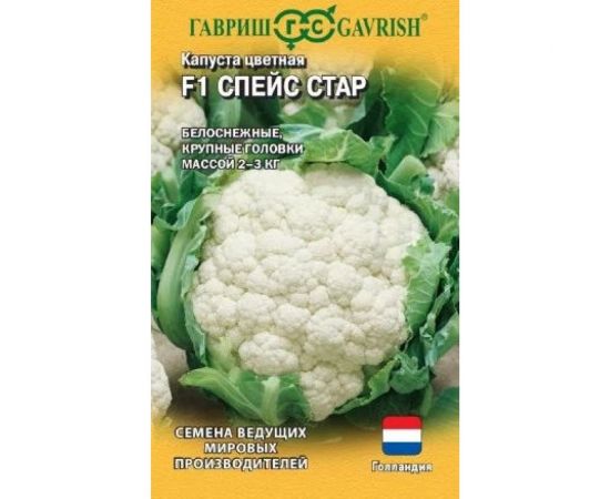 Капуста цветная ГАВРИШ Спейс Стар 10 шт. Голландия 1912237039 