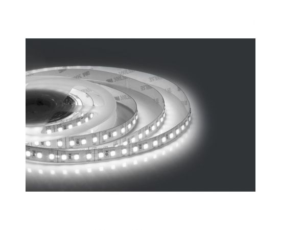 Светодиодная лента Apeyron 12В, 14,4Вт/м, smd2835, 120д/м, ip20, 1400Лм/м, 5м, 4000К/ 00-53 