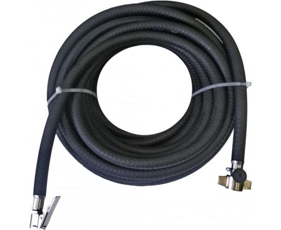 Шланг подкачки колес ДАЛИ-авто с наконечником прищепка 12м 20 атм DA-01631 