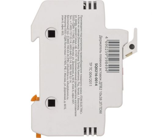 Держатель плавких вставок TDM ДПВ2 10x38 2П SQ0216-0014 – изображение 12