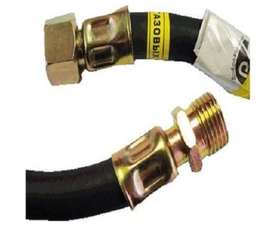 Шланг для газовых приборов РУСЛО резиновый 3,0м 1/2""вн/нар 772298 – изображение 2