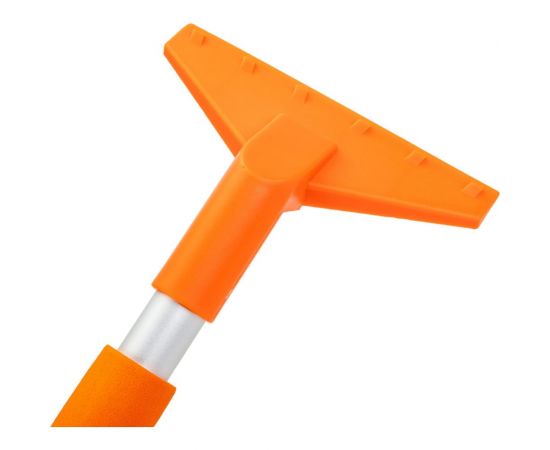 Щетка от снега и льда Airline с водосгоном и телескоп.рукояткой + скребок (75-123 см) AB-R-07 – изображение 2