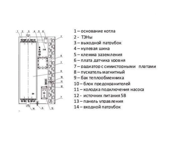 Электрокотел РЭКО 100 кВт, 380 В 100П – изображение 2
