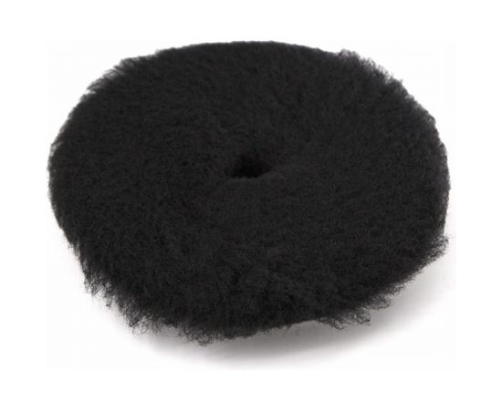 Полировальный круг из черного меха Black Wool Pad 155 мм Shine systems SS539 – изображение 2