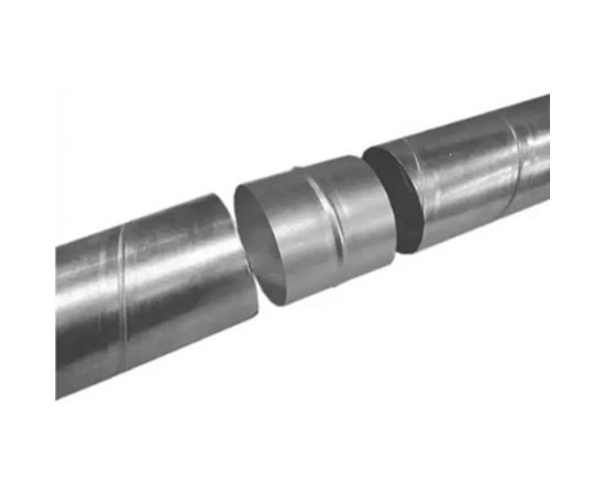 Воздуховод спирально-навивной 160 мм, 0.55 мм, 1 м Diaflex УФ-01003800 – изображение 2