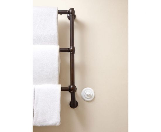 1-клавишный проходной выключатель Retrika ретро, керамика, серия Colony, черный G01-08 – изображение 2