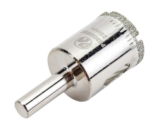 Коронка алмазная без направляющего сверла по стеклу и керамической плитке 25 мм РЕЗОЛЮКС 63025 – изображение 3