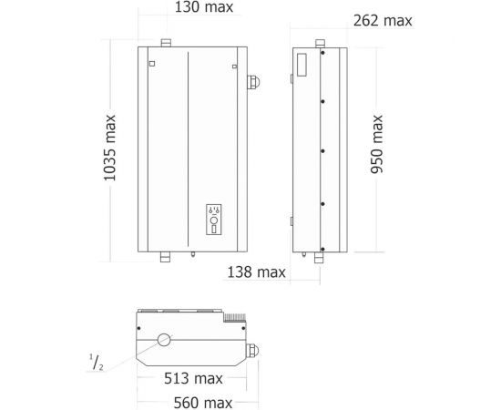 Электрокотел РЭКО 100 кВт, 380 В 100П – изображение 3