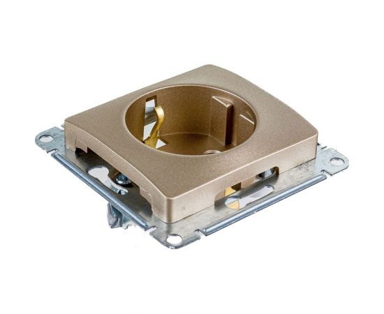 Розетка Schneider Electric GLOSSA с заземлением, 16А, ТИТАН GSL000443 – изображение 4