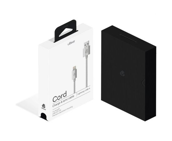 Кабель Lightning - USB uBear CORD серый DC01CG01-I5 – изображение 4