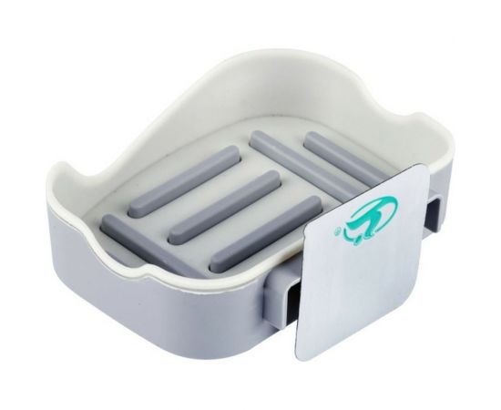 Подвесная мыльница Рыжий кот 13x10,5x3 см (полипропилен) 104259 – изображение 4