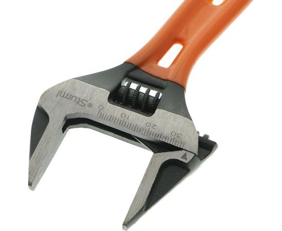 Разводной ключ Sturm 200мм, CrV сталь,увеличенный зев-34мм, 1045-29-200 – изображение 4