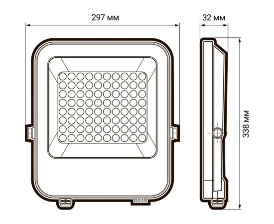Jazzway Прожектор pfl- s5- 200w 6500k 80 ip65 Jazzway (1763) 5036468 – изображение 6