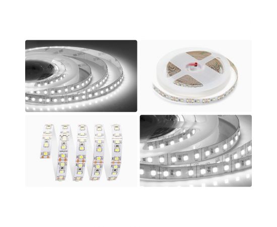 Светодиодная лента Apeyron 12В, 14,4Вт/м, smd2835, 120д/м, ip20, 1400Лм/м, 5м, 4000К/ 00-53 – изображение 9