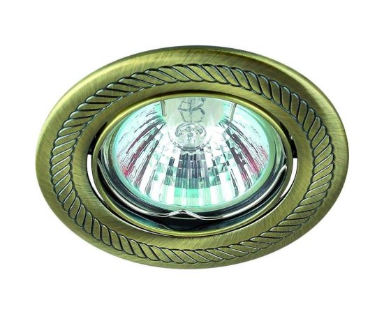 Встраиваемый спот POWERLIGHT 1хGU5,3x50W бронза L6159 6159/1-4BZ 