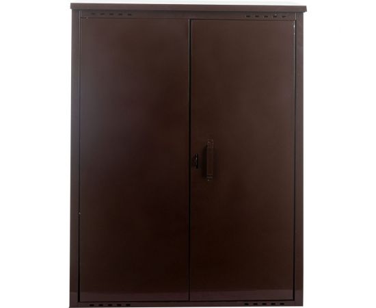 Шкаф для газовых баллонов Петромаш на 2 баллона, разборный, коричневый 60540 