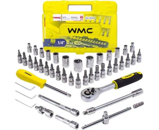 Набор инструмента WMC TOOLS 46 предметов WMC-2462-5EURO 