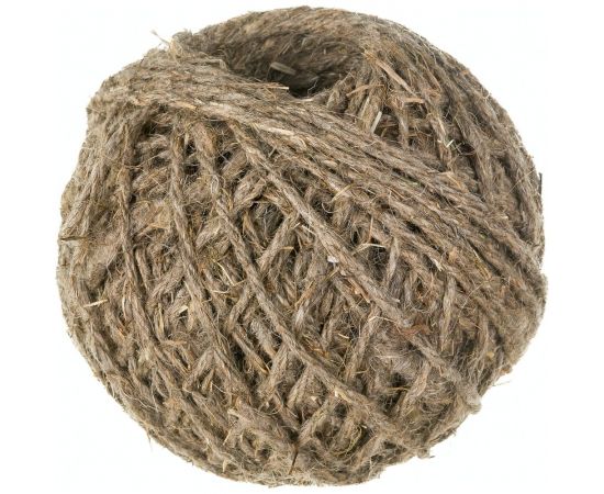 Упаковочный льняной шпагат Рыжий кот клубок D 1.5мм 150 м 082275 